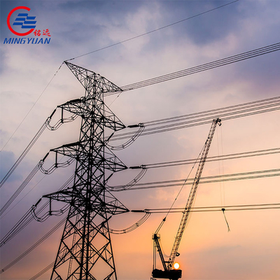 Torre de transmissão elétrica monopólio Multi-circuito para distribuição de energia