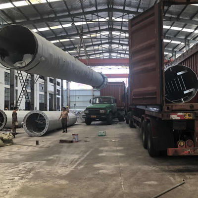 a pilha da camuflagem de 10-45m eleva-se mergulho quente galvanizado da palmeira