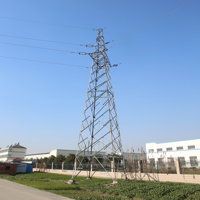 Da torre elétrica da transmissão do ANSI poder de alta tensão Q235b da tensão alta do ângulo