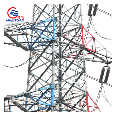 Alta tensão elétrica do ângulo da torre da transmissão de 220KV 330kV