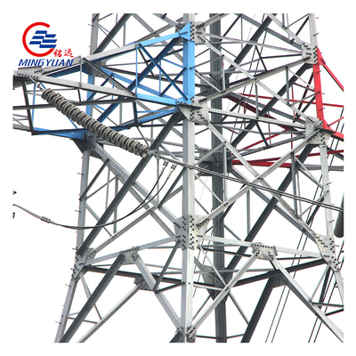 Alta tensão elétrica do ângulo da torre da transmissão de 220KV 330kV