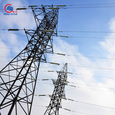 tensão elétrica da torre 120km/H 500kv da transmissão de 30m